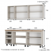 Кухня "Афина" 2 м (МРКГ 5/Честер)
